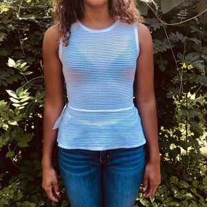 New BCBG MaxAzria Mesh Blouse